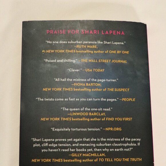 Not a Happy Family by Shari Lapena | Thriller | Suspense | Novel | Paperback - Picture 3 of 3